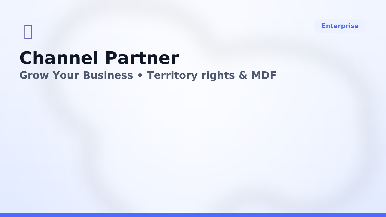 Channel distributors partnership
