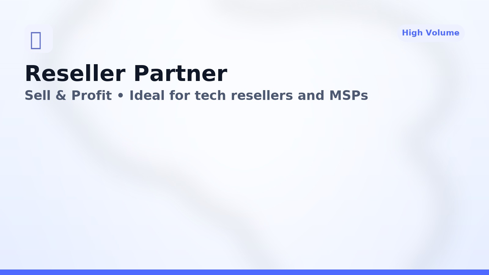 Technology reseller team